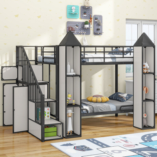Heavy duty metal bunk - duty, bed